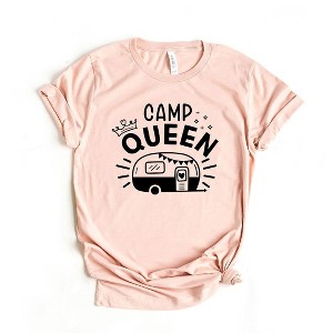 Simply Sage Market Women's Camp Queen Trailer Short Sleeve Graphic Tee - 1 of 4