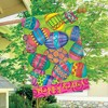 Briarwood Lane Easter Eggs Holiday House Flag Decorated Eggs 28" x 40" Briarwod Lane - 4 of 4