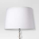 Linen Drum Lamp Shade White - Threshold™