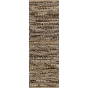 Home Conservatory Striped Handwoven Jute Indoor Area Rug - 1 of 4
