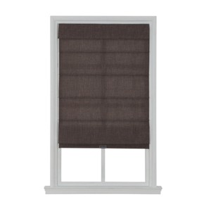 Home Basics Cordless Light Filtering Fabric Classic Roman Shade - 1 of 4