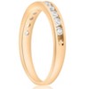 Pompeii3 1/2 cttw Diamond Channel Set Wedding Ring 10k Yellow Gold - 3 of 4