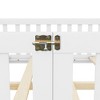 Okak Solid Pine Floor Bed Twin/Full/Queen Size,Montessori Low-Profile Bed Frame with Safety Rails, Modern Kids Bed for Bedroom & Nursery - 4 of 4