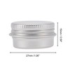 Unique Bargains Portable Travel Cosmetic Jar Silver Tone 12pcs - image 3 of 4