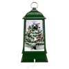 Northlight LED Lighted Snowing and Musical Decorated Christmas Tree Lantern - 13.5" - 3 of 4