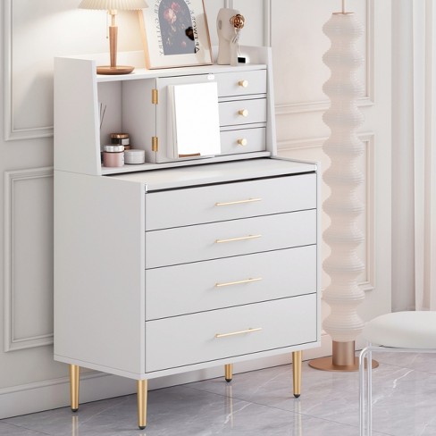 White dresser sale with mirror target