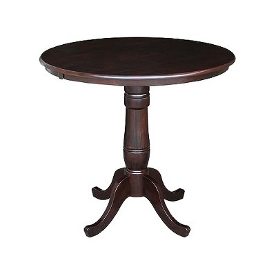 International Concepts 36" Round Top Pedestal Table - 34.9"H