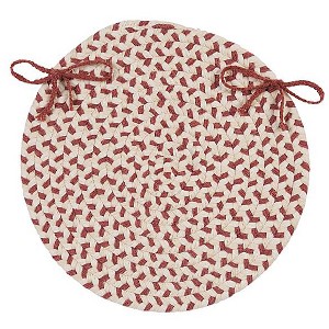 Colonial Mills Elmwood - Rosewood Chair Pad, Set of 4 - 1 of 2