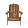 GDFStudio Adelina Rustic Outdoor Acacia Wood Folding Adirondack Chair - 2 of 4