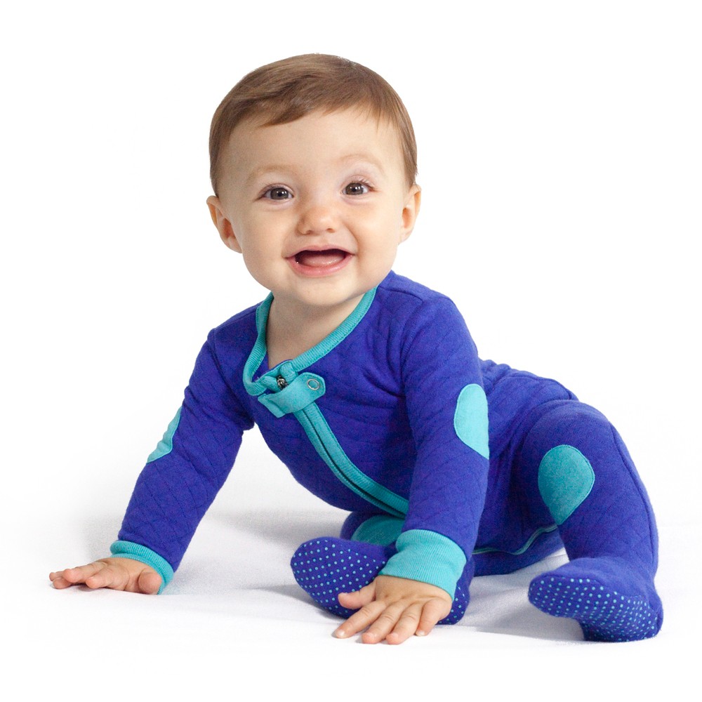 Photos - Other Textiles baby deedee Sleepsie Footie Pajamas Peacock 3-6M night