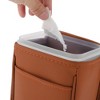 Unique Bargains Auto Trash Can Portable and Hanging Front Rear Seat Back Trash Bin 1Pc - 4 of 4