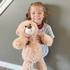 BenBen Teddy Bear Stuffed Animal, 20" Brown Stuffed Teddy Bear Plush Toy, Soft Plushies Gifts for Baby Shower, Easter Decorations - 2 of 4