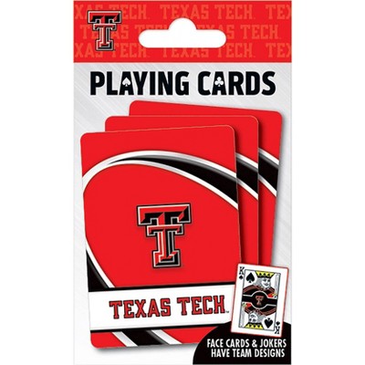 NCAA Texas Tech Red Raiders Playing Cards