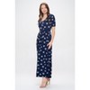 WEST K Women's Jana Short Sleeve Knit Jumpsuit - 3 of 4