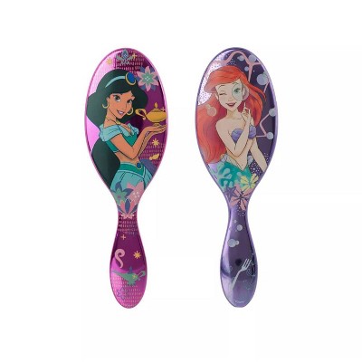 Wet Brush Princess Hair Brush Set - Jasmine & Ariel - 2pc