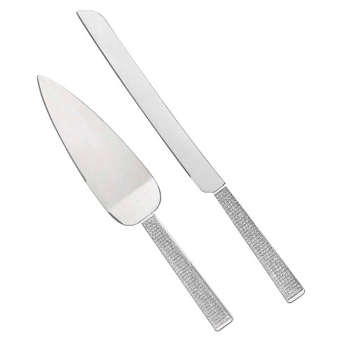 Diamond Dust Wedding Cake Serving Set Target