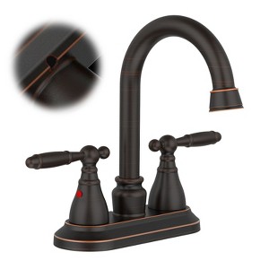 PAGED Bathroom Faucet Single Handle Bathroom Vanity Sink Faucet with Quality Aerator, Faucet for Bathroom Sink - 1 of 4