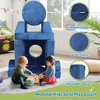 VYNXARIA Blue 14 - Piece Foldable Foam and Floor Mats Modular Game Sofa for Little Ones - Enhance Creativity! - 3 of 4