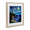 Stupell Industries Acadia National Park Post Impressionist Framed Print Under Glass Art - 2 of 4