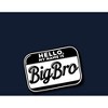 Big Bro Name Tag Boy's Crew Neck Short Sleeve Tee - 2 of 2