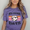 Simply Sage Market Women's It's Frickin' Bats Short Sleeve Graphic Tee - 2 of 4