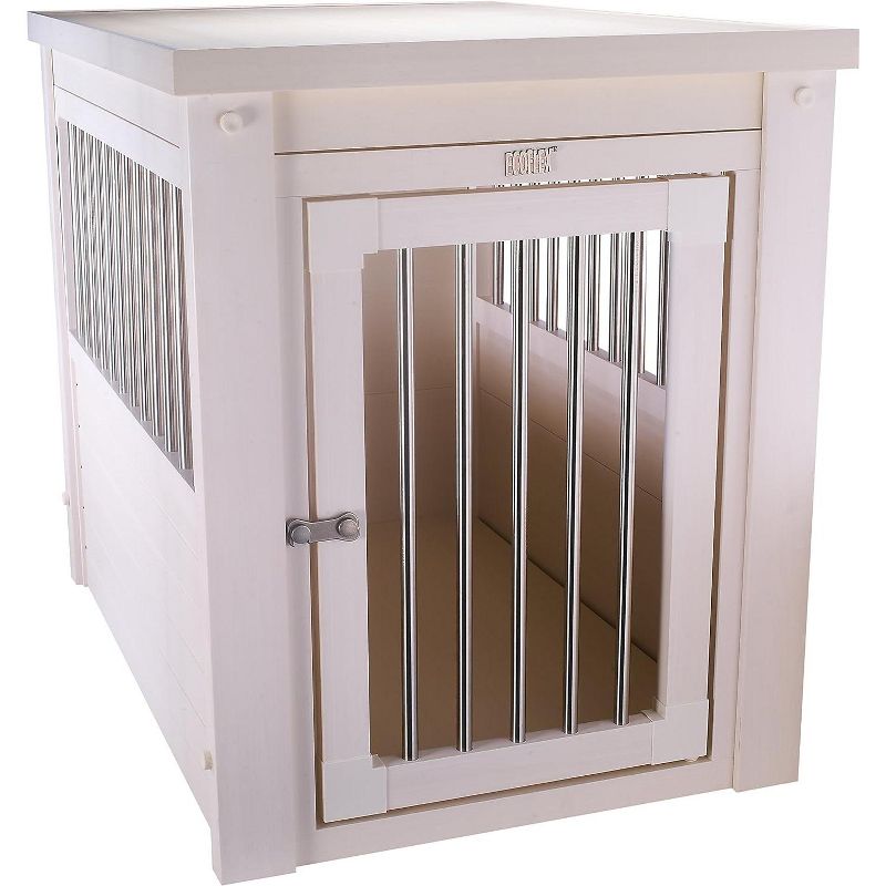 New Age Pet  InnPlace Dog Crate - Antique White Medium, 1 of 2