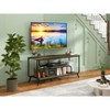 ORRD Modern 55" TV Stand with LED Lights & Power Outlets, 4 USB Ports, Media Console for Living Room, Light Grey - 2 of 4