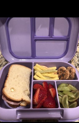 Bentgo Kids' Chill Lunch Box, Bento-style Solution, 4 Compartments ...