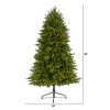 Nearly Natural 5.5-ft Washington Fir Artificial Christmas Tree with 300 Clear Lights and 672 Bendable Branches - 2 of 4