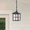 Penryn 7.25" Outdoor Pendant - PLT4031 - Oil Rub Bronze - Safavieh - 3 of 4