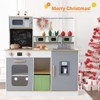 Wooden Kitchen Play for Kids, Perfect for Pretend Play with Real Lights & Sounds & Cookware Accessories Cutting Vegetables, Farm to Kitchen Playset - 3 of 4