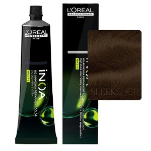 L'Oreal Pro iNOA Coloration Ammonia-Free Permanent Hair Color Dye  - Multicolored Loreal Haircolor Cream - 1 of 3