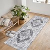 Boho Area Rugs for Living Room, Large, Machine Washable, Stain Resistant, Non-Slip, Ultra Soft Vintage Carpet, Entryway, Kitchen, Playroom, Nursery - 4 of 4