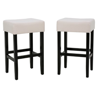 StyleCraft Home Collection Gavin Dark Brown, Black 26-in H Counter height  Metal Bar Stool in the Bar Stools department at