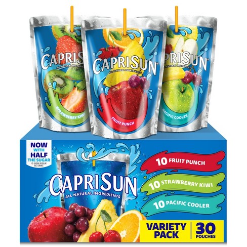 Capri Sun Variety Pack 30pk 6 Fl Oz Pouches Target