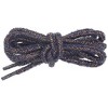 INSPIRE CHIC Round Colorful Gold Wire Bling Fashion Shoelaces for Sneakers 2 Pairs - 2 of 4