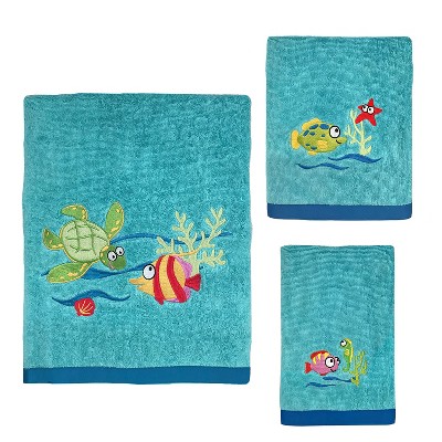 Fly Fishing Bass Born to Fish Embroidered Towels Choose Your Size of Set  and Towel Color Bath Sheet, Bath Towel, Hand Towel & Washcloth 