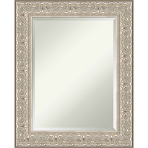 Amanti Art Luxe Beveled Framed Bathroom Vanity Wall Mirror - 1 of 4