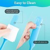 JDICTION 6PCS Silicone Stir Sticks - Reusable Epoxy Scraper for Resin, Paint, Wax, Liquid & Mask Mixing, 6 Colors DIY Craft Tools - 4 of 4