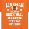 Boys' - Instant Message - Lineman Brick Wall Position Short Sleeve Graphic T-Shirt - 2 of 4