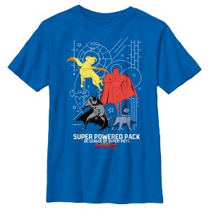 Boy's DC League of Super-Pets Chromatic Super Power Pack T-Shirt - 1 of 4