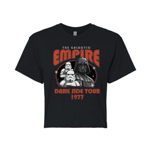 Women's - Star Wars - Empire Rock Tee Cropped Graphic T-Shirt - 1 of 4