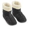 Collections Etc Cable Knit Boot Slippers - 3 of 4