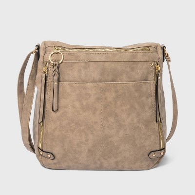 VR NYC Crossbody Bag - Tan