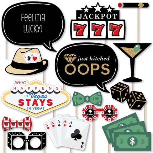 Big Dot of Happiness Las Vegas - Casino Party Supplies Decoration Kit -  Decor Galore Party Pack - 51 Pieces