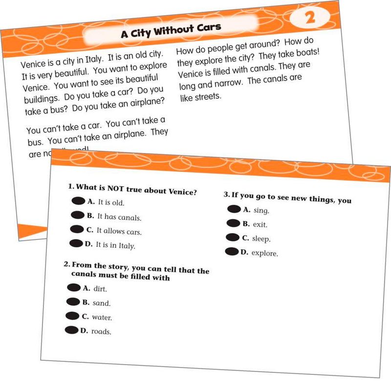 Teacher Created Resources Power Pen Learning Cards Reading Comprehension, Grade 1, 2 of 3