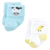 Hudson Baby Cotton Rich Newborn and Terry Socks, Farm 12-Pack - 3 of 4