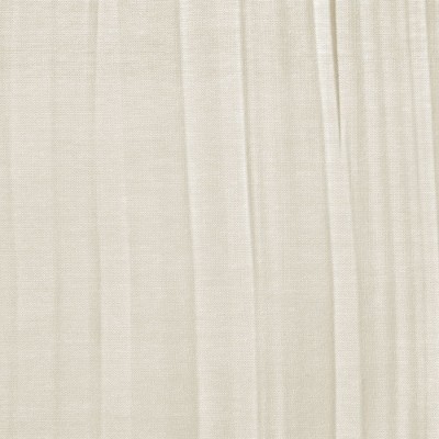 Ivory Polyester Tie Top Sheer Window Curtain Panel
