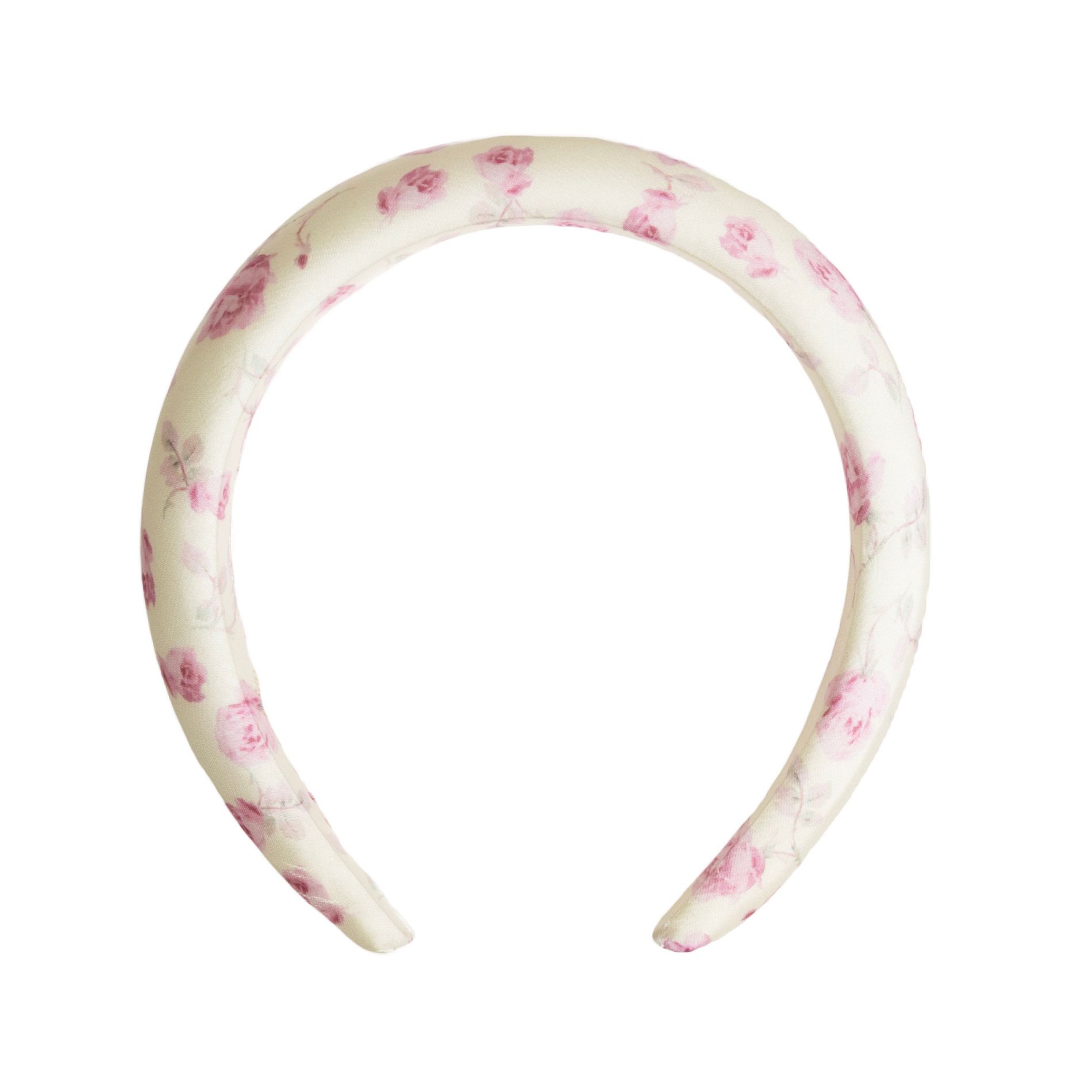 LoveShackFancy x Target – Goody Ribbon Rosa Padded Headband 1CT Sterling Dusk
