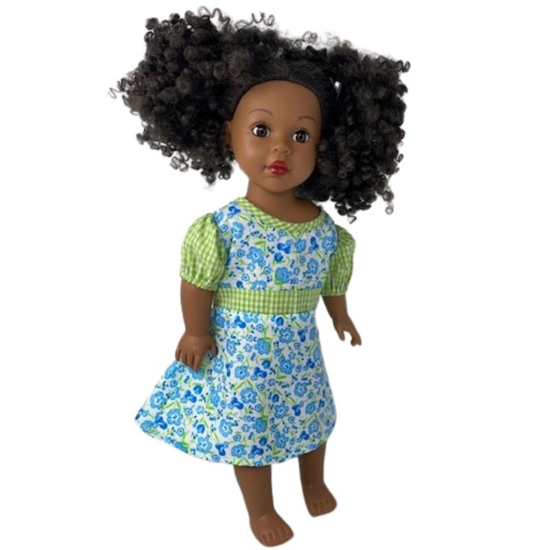 Doll Clothes Superstore Versatile Dress Fits Cabbage Patch Kid 18 Inch Girl And 15-16 Inch Baby Dolls, 5 of 6